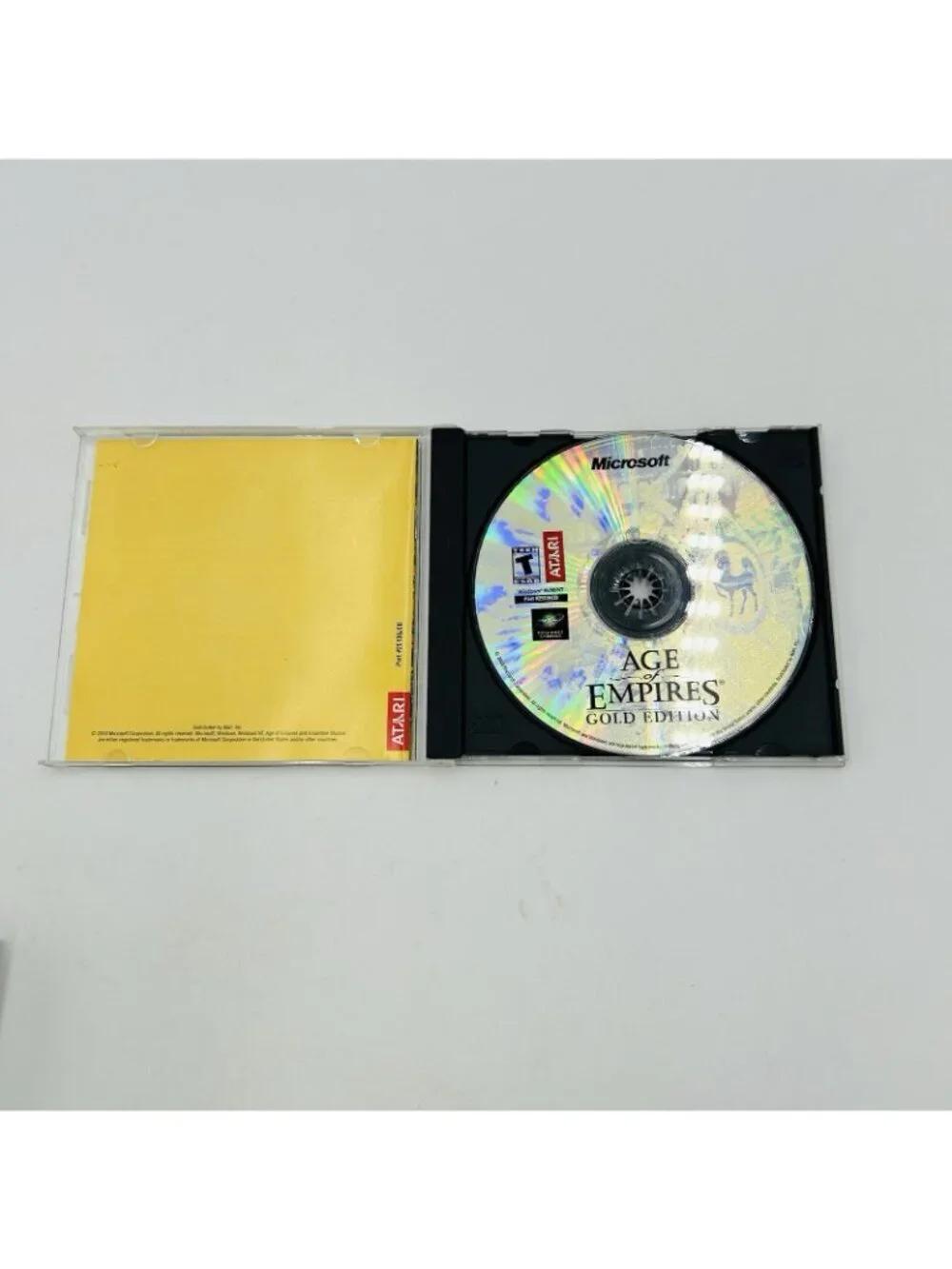 Age of Empires II: Gold Edition PC Game w/Expansion Pack -  Jewel Case (2 Disc)